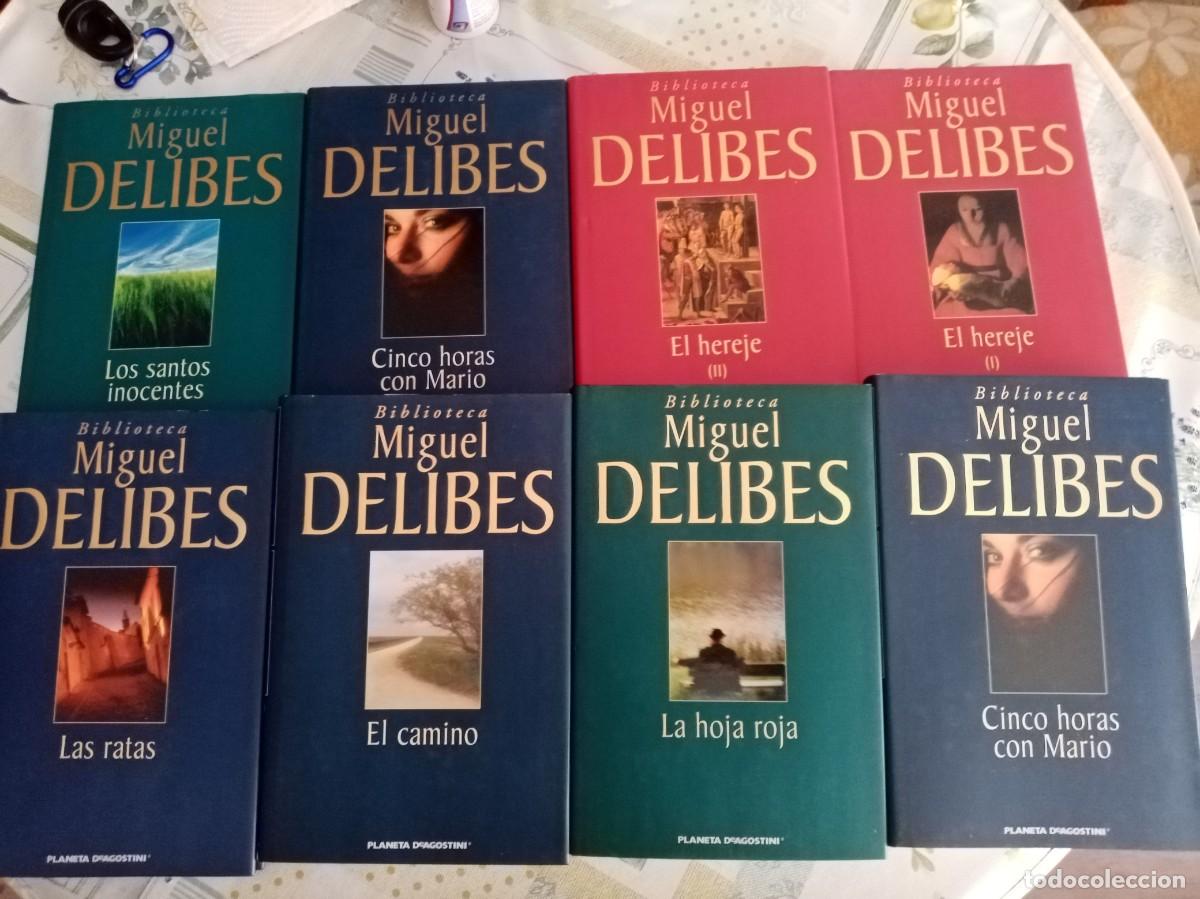 Libros de segunda mano: LIBROS BIBLIOTECA MIGUEL DELIBES ( 7 VOL.) ( PLANETA DeAGOSTINI )