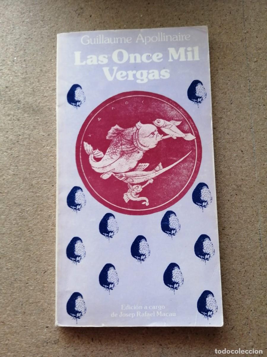 Libros de segunda mano: LAS ONCE MIL VERGAS (GUILLAUME APOLLINAIRE)