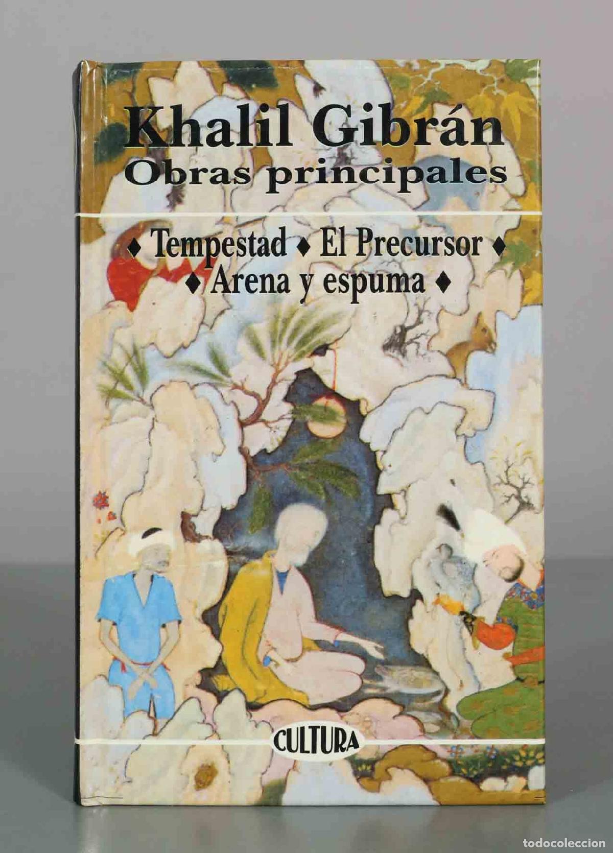 Libros de segunda mano: Obras principales: Tempestad / El precursor / Arena y espuma - Khalil Gibr&aacute;n - Edicomunicaci&oacute;n