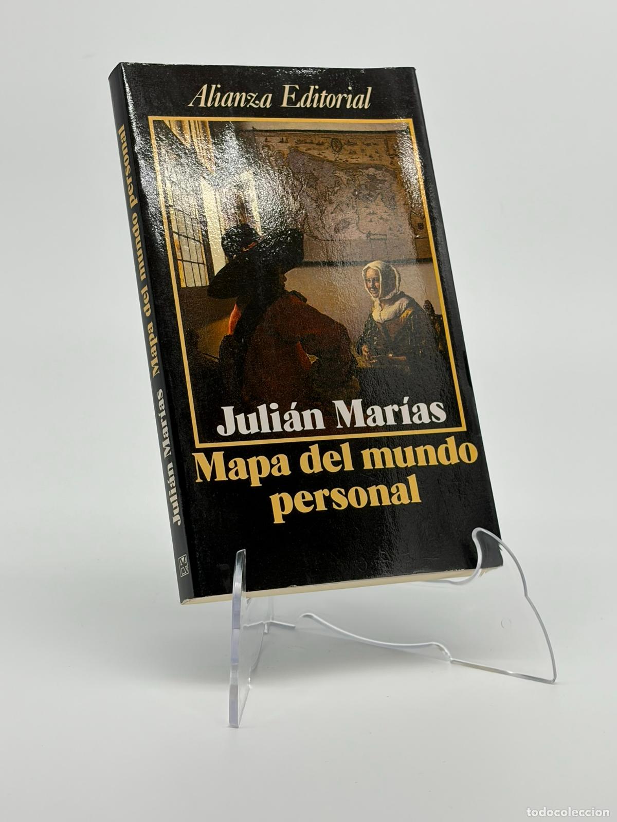 Libros de segunda mano: Juli&aacute;n Mar&iacute;as. Mapa del mundo personal.
