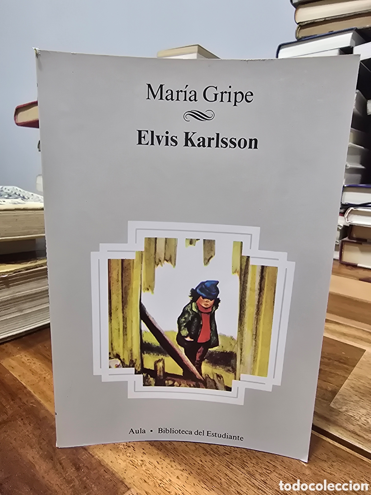 Libros de segunda mano: ELVIS KARLSSON Mar&iacute;a Gripe PLANETA 1983 novela de literatura infantil y juvenil