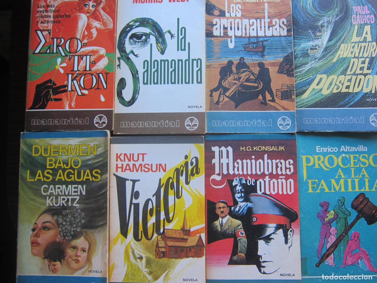 Libros de segunda mano: PACK NOVELAS MANANTIAL - LOS COSACOS, LA SALAMANDRA, EROTIKON... (PLAZA & JAN&Eacute;S) 10 UD. NOVELAS