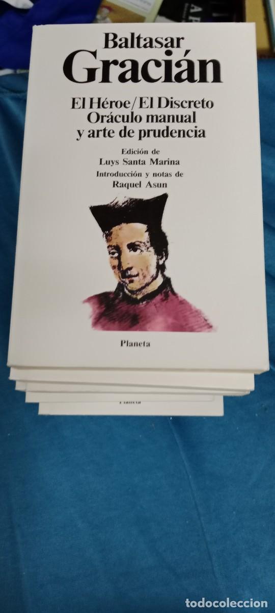 Gebrauchte B&uuml;cher: BALTASAR GRACIAN EL HEROE EL DISCRETO ORACULO MANUAL Y ARTE DE PRUDENCIA LIBRO M-58