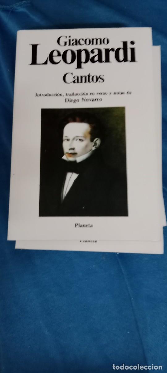 Gebrauchte B&uuml;cher: GIACOMO LEOPARDI CANTOS LIBRO M-58