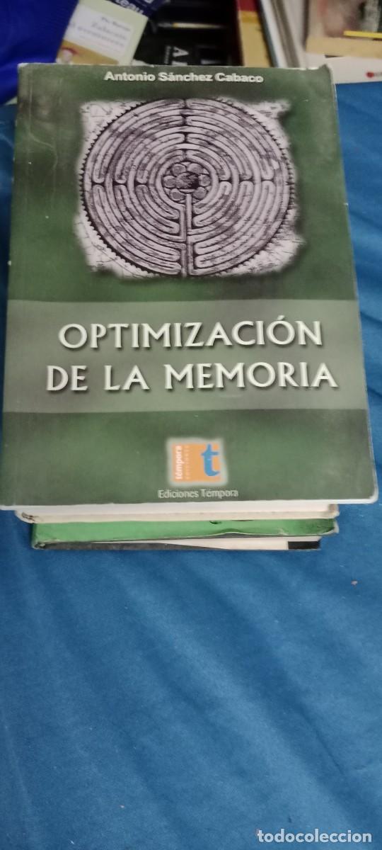Libros de segunda mano: Optimizacion De La Memoria - Antonio Sanchez Cabaco LIBRO M-58