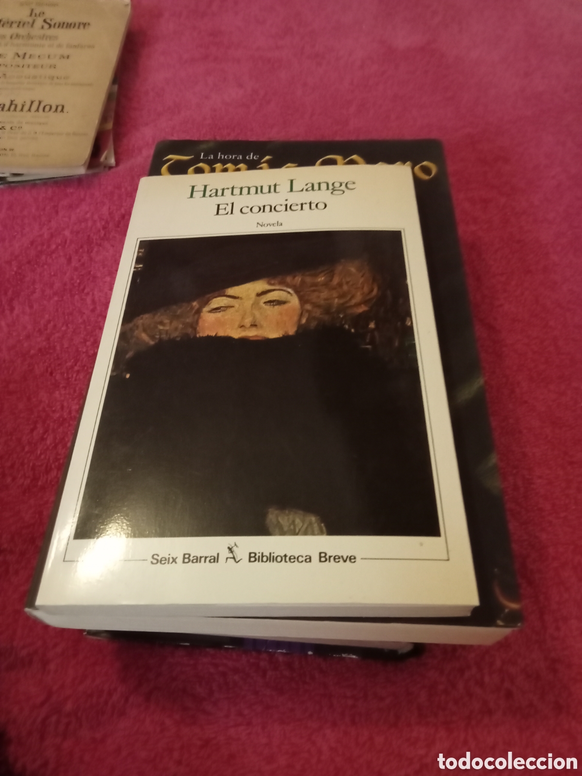Libros de segunda mano: Harmut Lange. El concierto. Seix Barral 1986