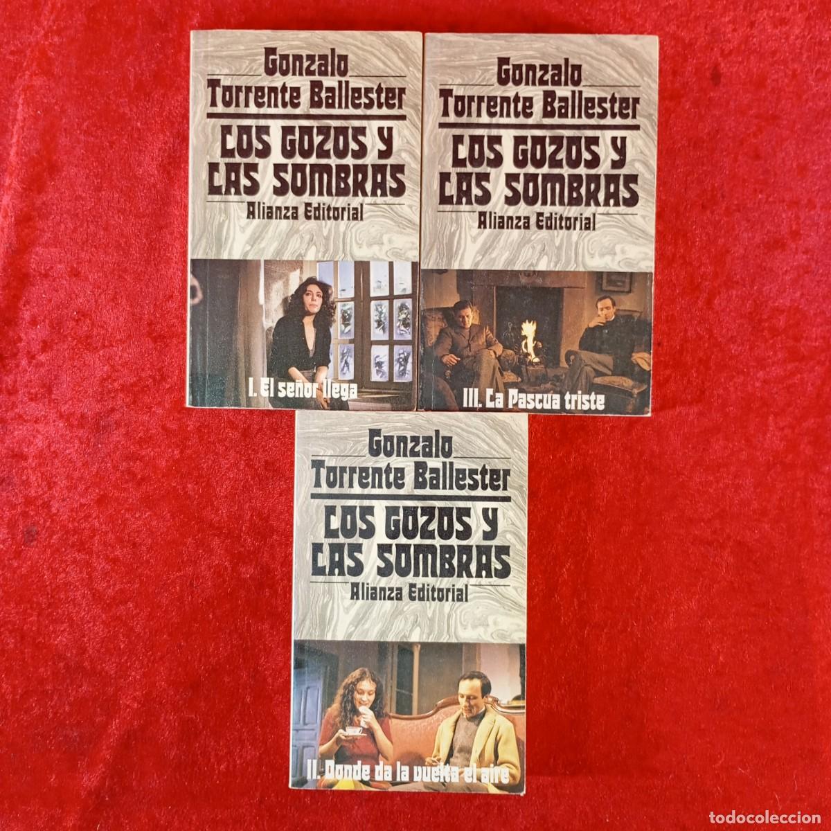 Libros de segunda mano: LOS GOZOS Y LAS SOMBRAS - GONZALO TORRENTE BALLESTER - ALIANZA EDITORIAL - LOTE 3 TOMOS / 5765