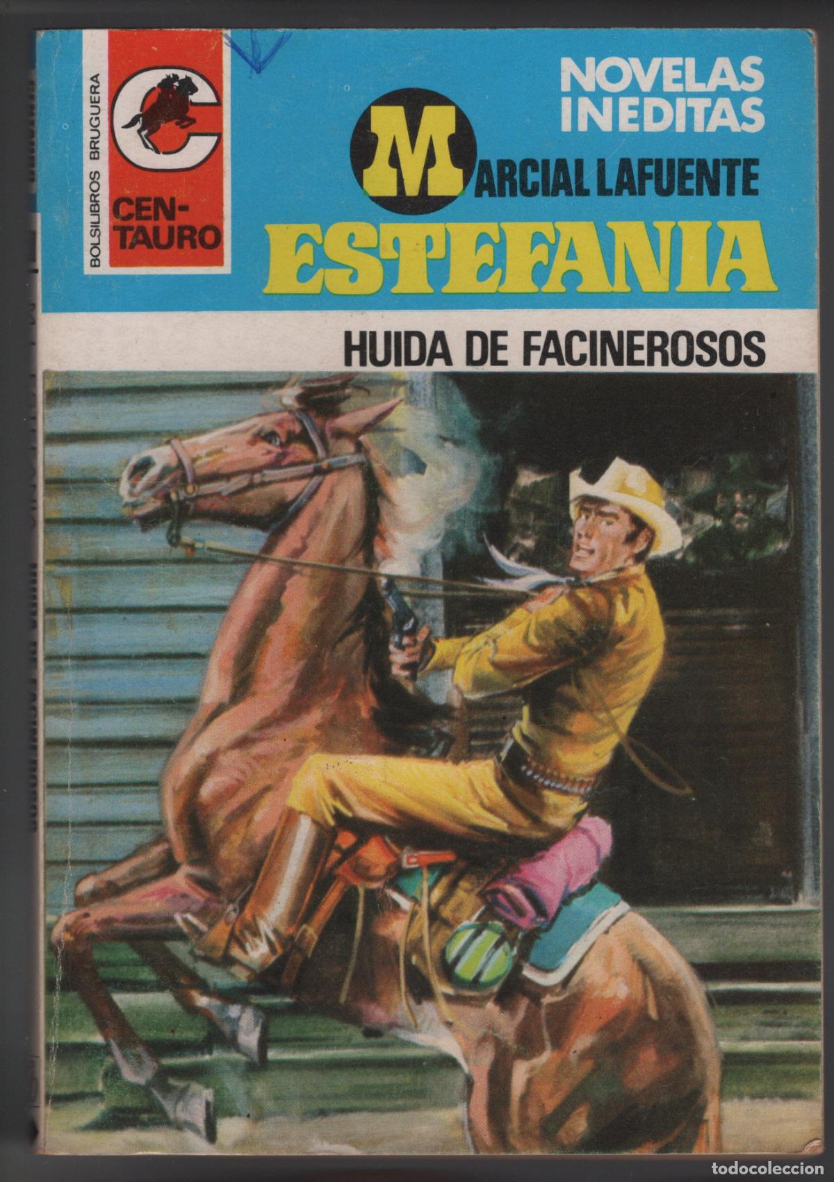 Libros de segunda mano: CENTAURO 500 - HUIDA DE FACINEROSOS - ESTEFANIA - BOLSILIBRO BRUGUERA