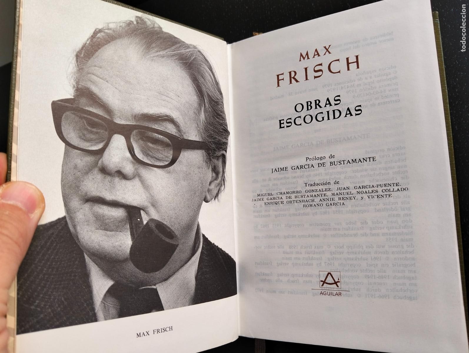 Libros de segunda mano: Narrativa. Obras Escogidas, Max Frisch, ed. Aguilar, 1979 VISITA MI CATALOGO, L55