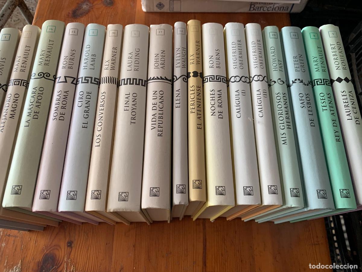 Libros de segunda mano: Lote de 17 libros de Historias de Grecia y Roma