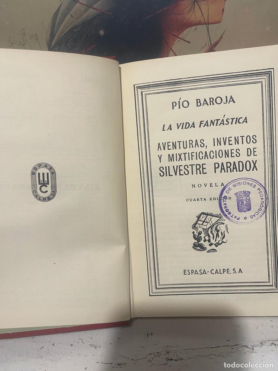Libros de segunda mano: PIO BAROJA, LA VIDA FANTASTICA, ESPASA CALPE S.A