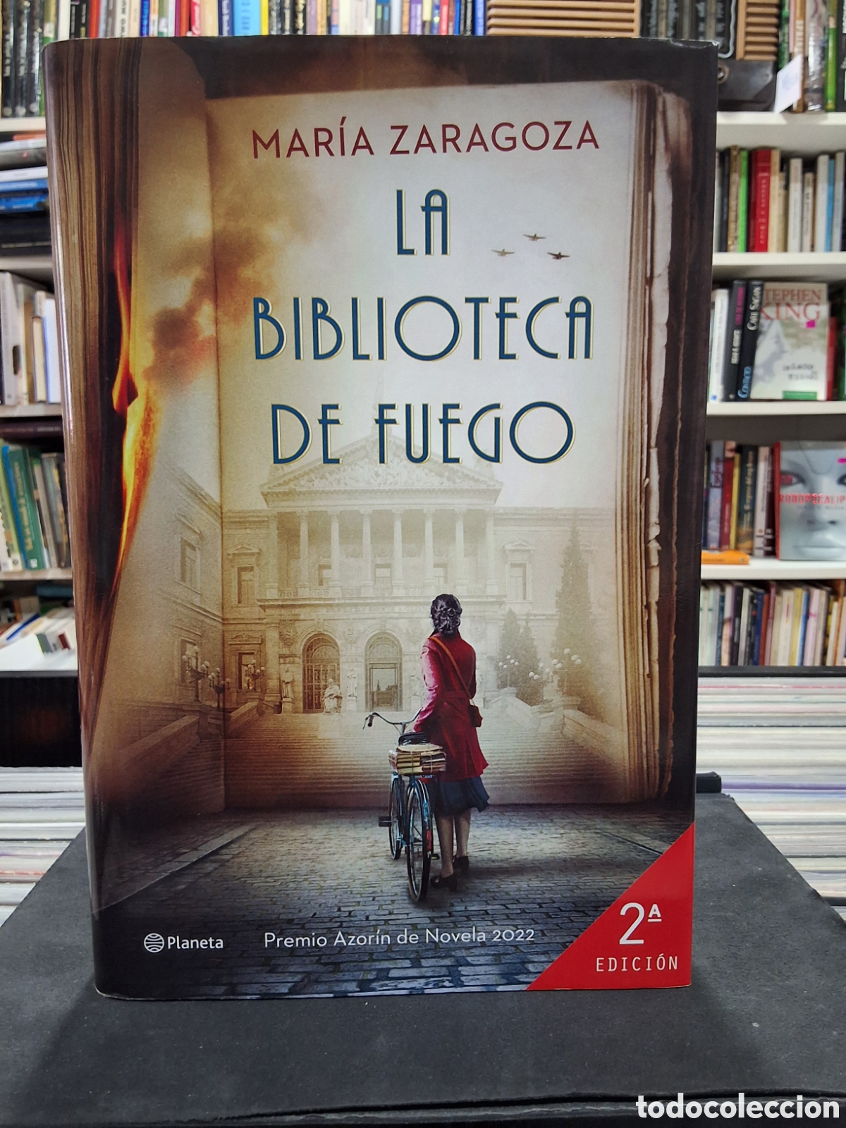 Libros de segunda mano: LA BIBLIOTECA DE FUEGO - MARIA ZARAGOZA - ENV&Iacute;O DESDE 1,95 &euro;