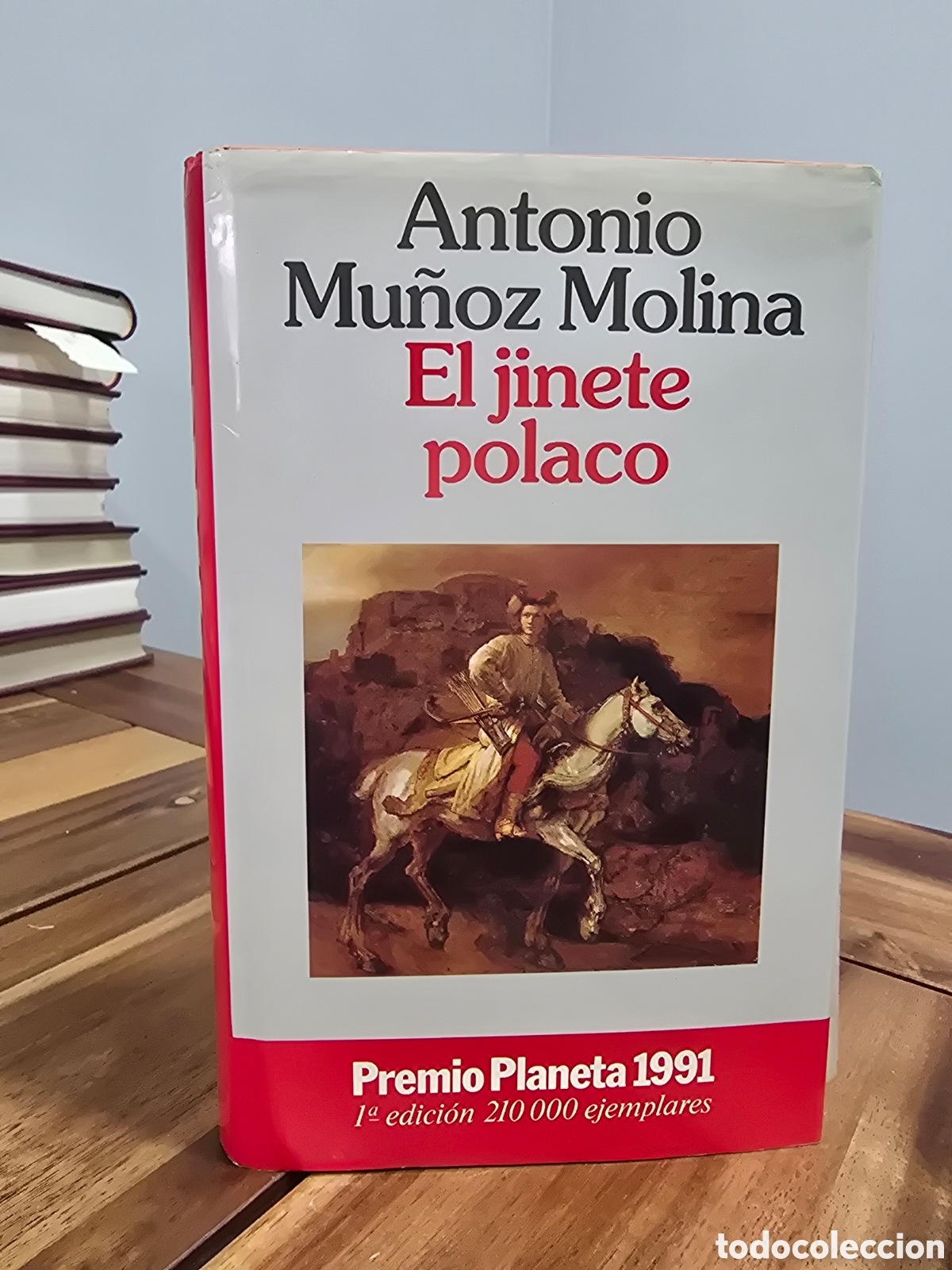 Libros de segunda mano: EL JINETE POLACO Antonio Mu&ntilde;oz Molina PREMIO PLANETA 1991 1a edicion NOVELA