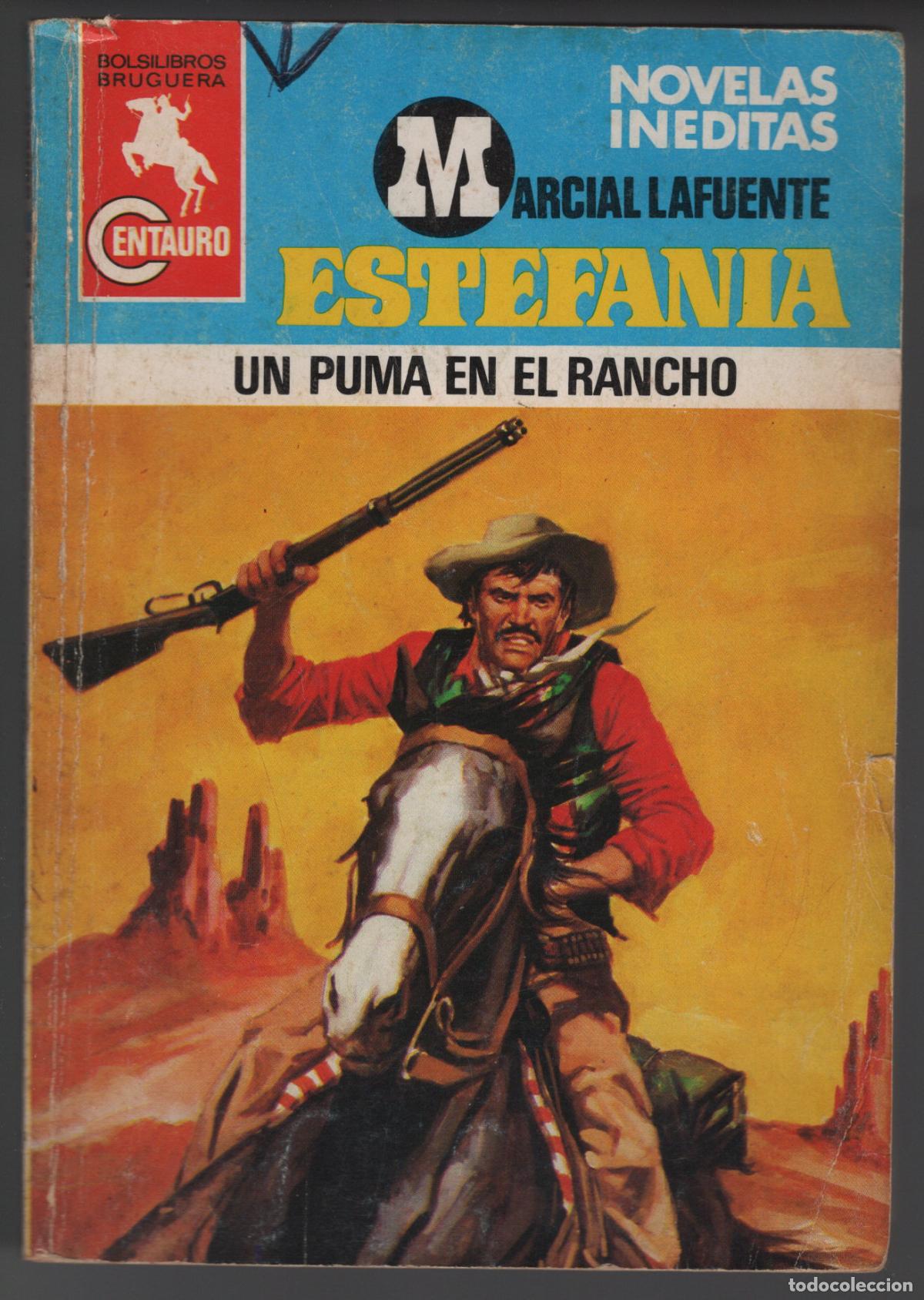 Libros de segunda mano: CENTAURO 703 - EL PUMA EN EL RANCHO - ESTEFANIA - BOLSILIBRO BRUGUERA