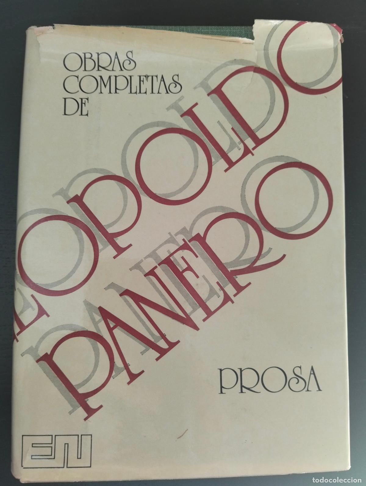 Libros de segunda mano: Prosa. Obras Completas de Leopoldo Panero, ed. Nacional, 1973 VISITA MI CATALOGO, L55