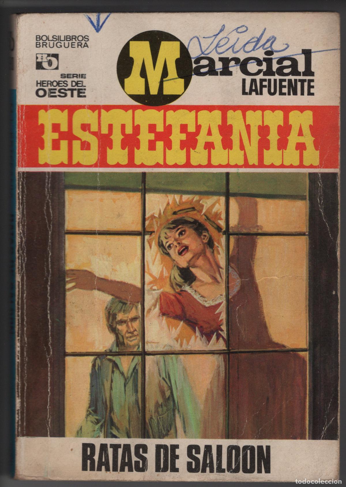 Libros de segunda mano: HEROES DEL OESTE 590 - RATAS DE SALOON - ESTEFANIA - BOLSILIBRO BRUGUERA