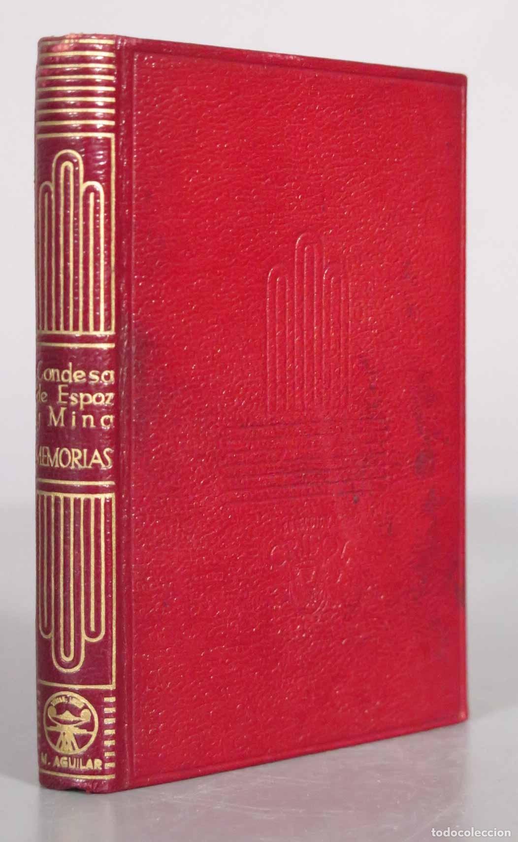 Libros de segunda mano: Memorias - Condesa de Espoz y Mina - Aguilar, CRISOL. 1944