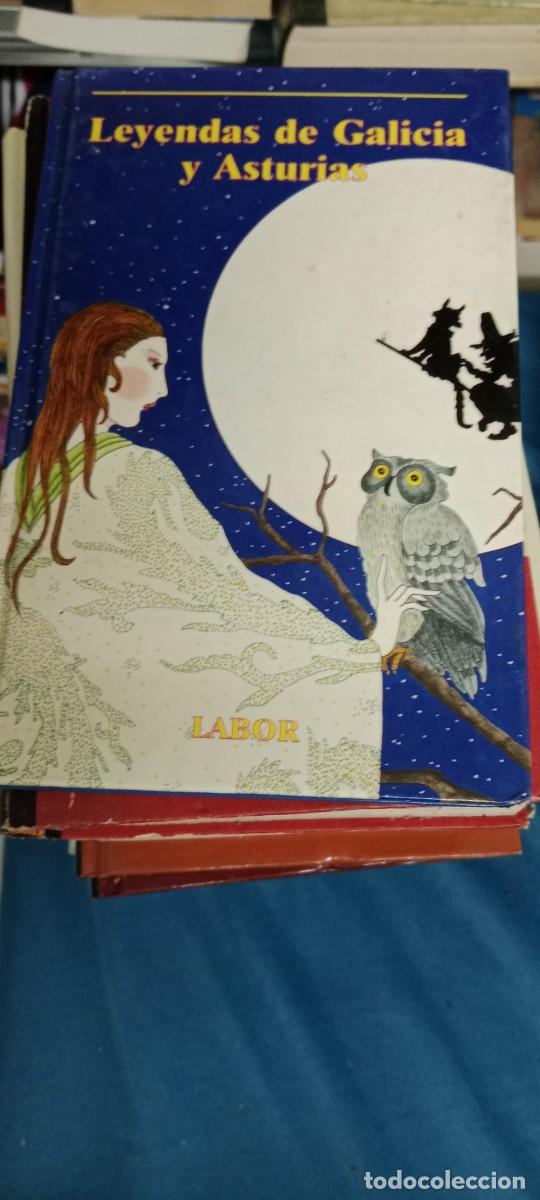 Libros de segunda mano: LEYENDAS DE GALICIA Y ASTURIAS LABOR LIBRO GG-UEL