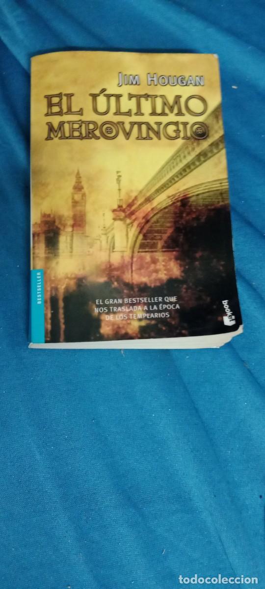 Libros de segunda mano: EL ULTIMO MEROVINGIO JIM HOUGAN LIBRO GG-UEL