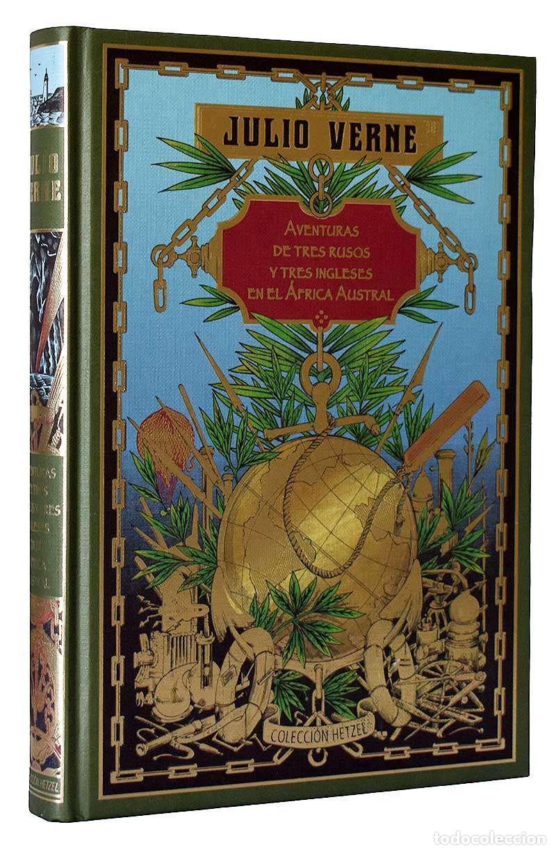 Libros de segunda mano: Aventuras de tres rusos y tres ingleses en el &Aacute;frica austral y El faro del fin del mundo - Jules Ver