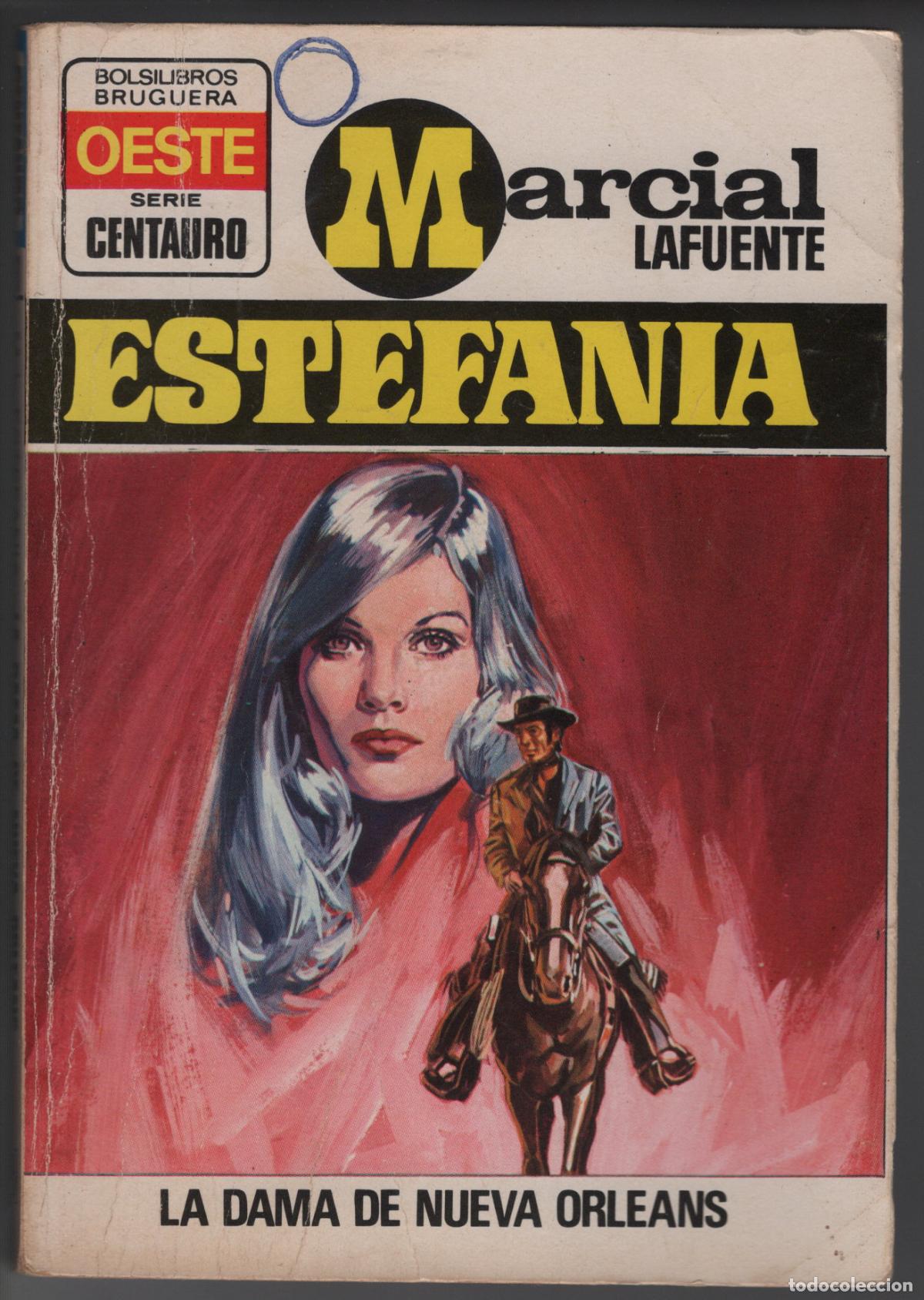 Libros de segunda mano: CENTAURO 261 - LA DAMA DE NUEVA ORLEANS - ESTEFANIA - BOLSILIBRO BRUGUERA
