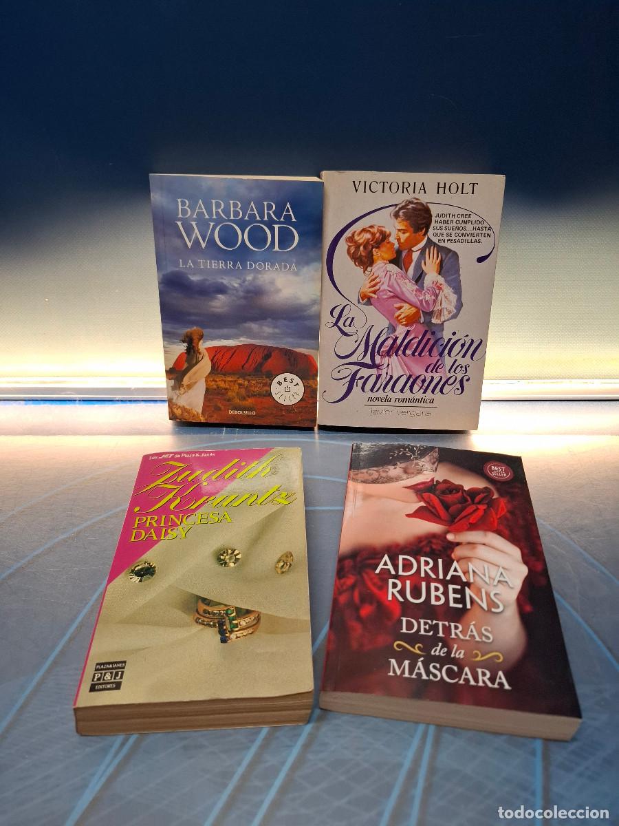Libros de segunda mano: Lote 4 Libros Barbara wood y mas autores de novela romantica