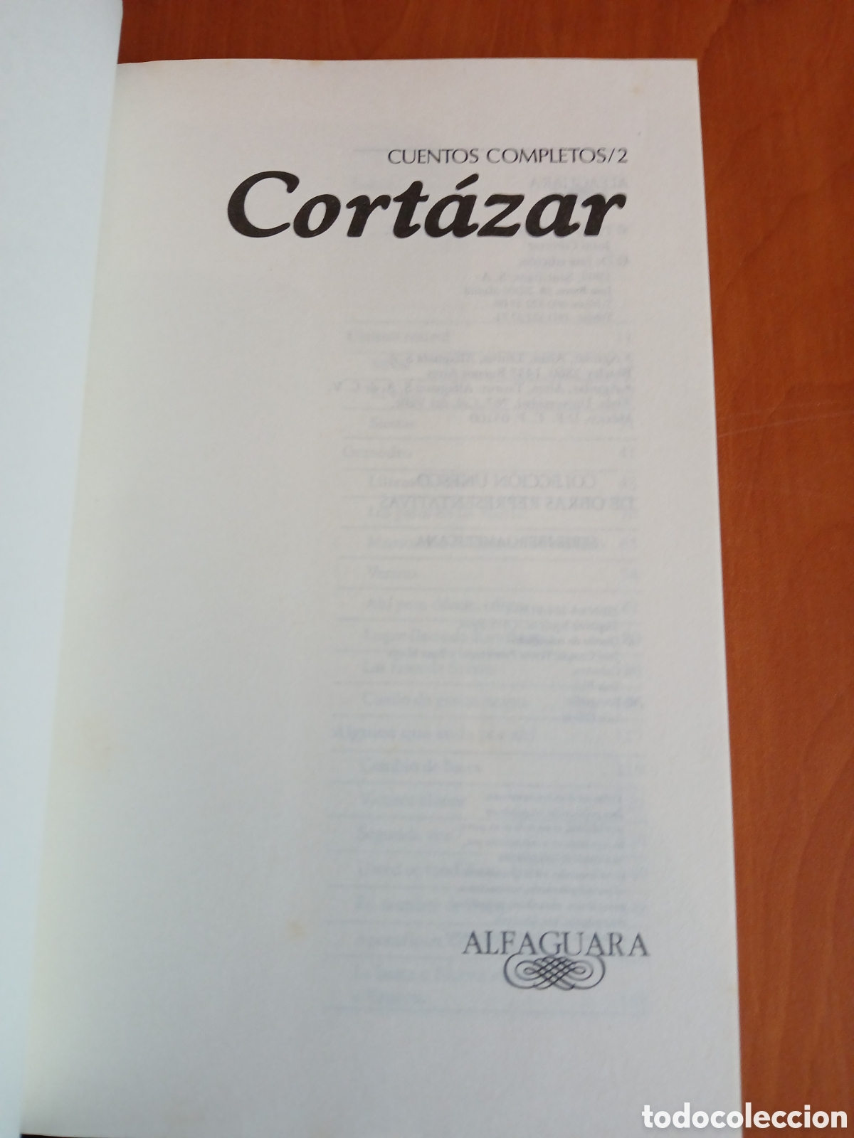 Libros de segunda mano: Cuentos Completos. Cort&aacute;zar. 2 tomos, Completa. - Foto 4