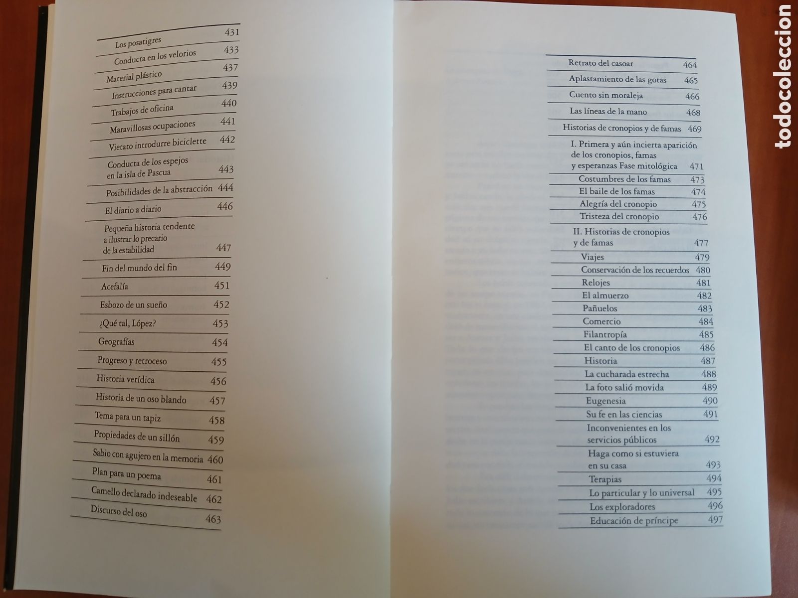 Libros de segunda mano: Cuentos Completos. Cort&aacute;zar. 2 tomos, Completa. - Foto 7