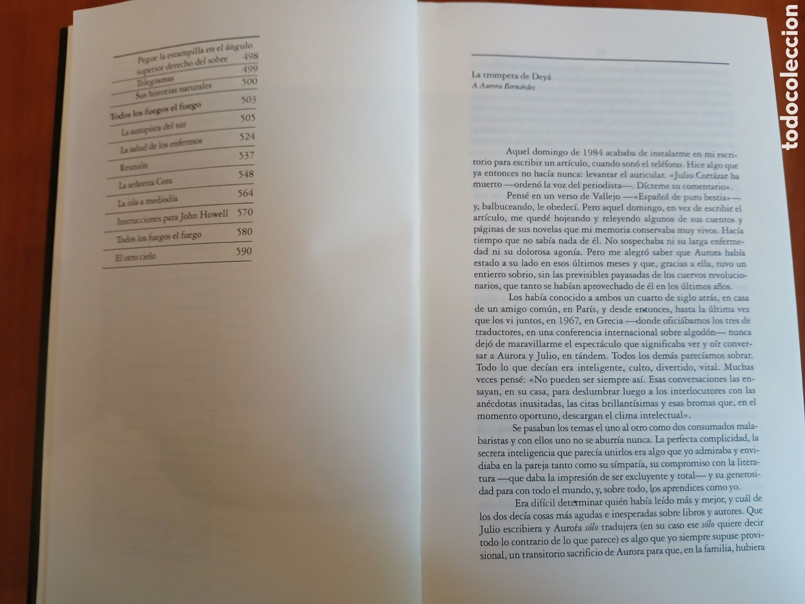 Libros de segunda mano: Cuentos Completos. Cort&aacute;zar. 2 tomos, Completa. - Foto 8