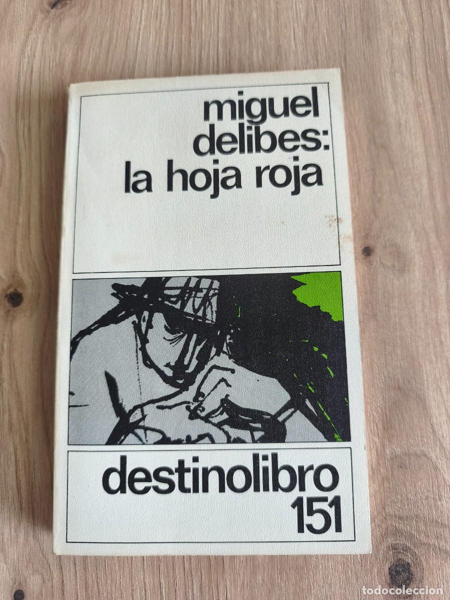 Libros de segunda mano: La hoja roja Miguel Delibes