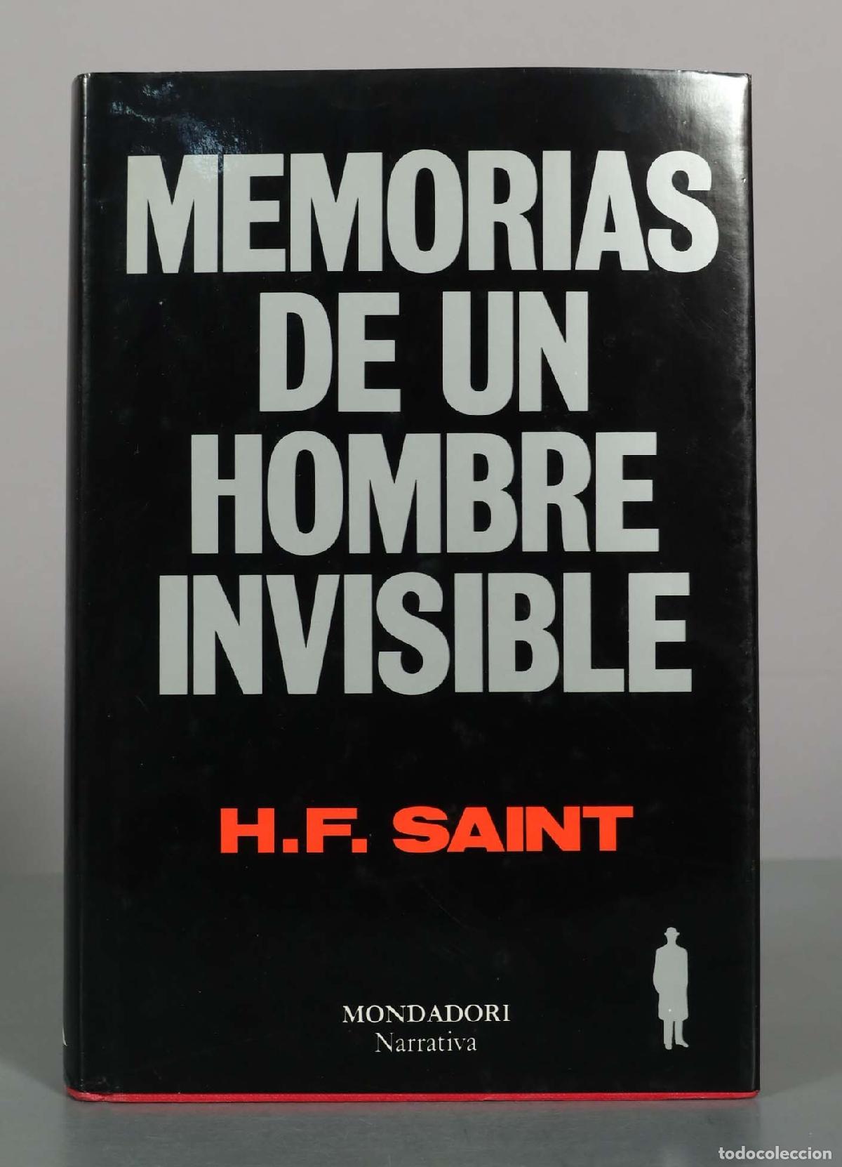 Libros de segunda mano: Memorias de un hombre invisible - H.F. Saint - Editorial Mondadori