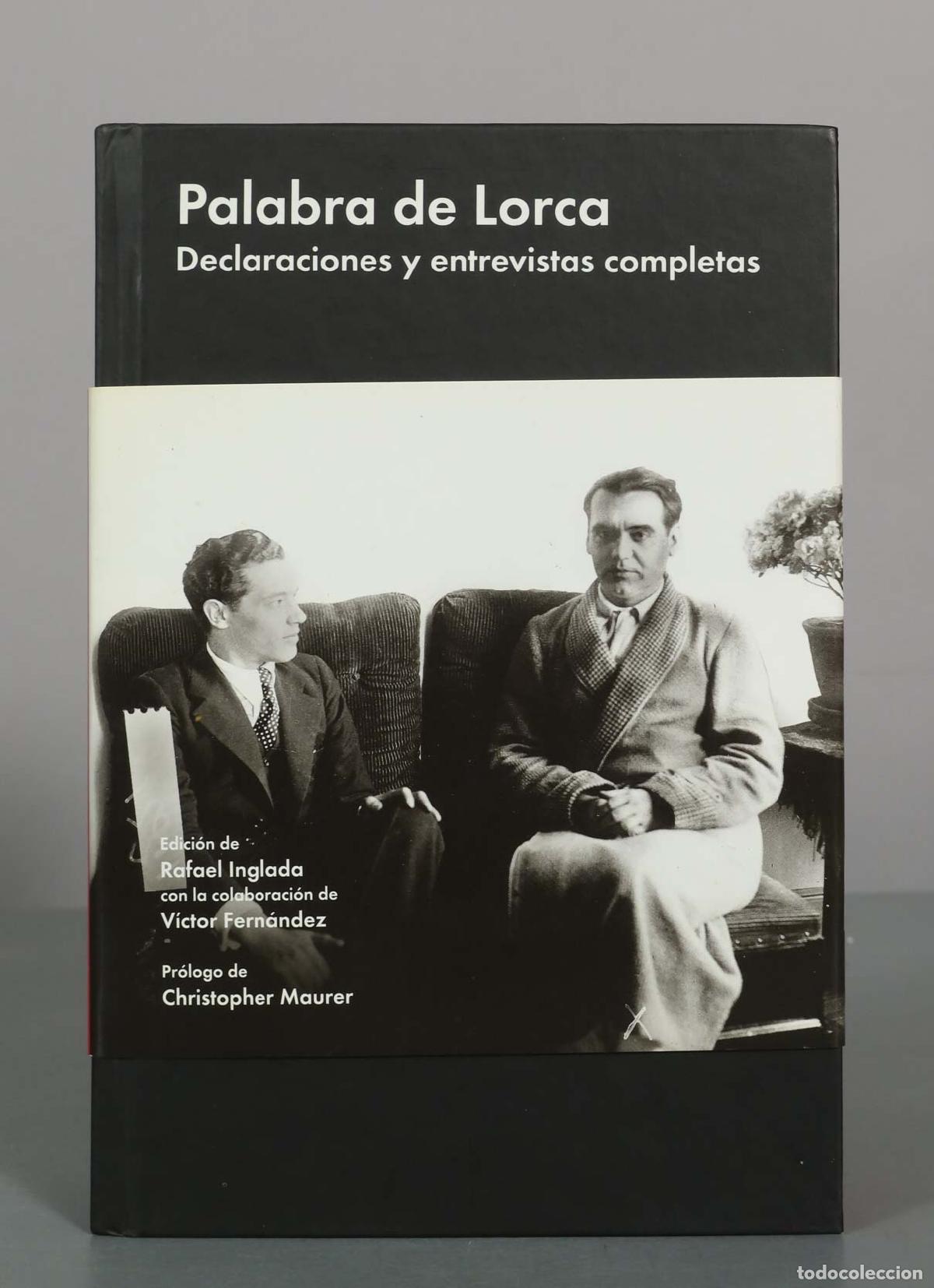 Libros de segunda mano: Palabra de Lorca: Declaraciones y entrevistas completas - Federico Garc&iacute;a Lorca - Malpaso Ediciones
