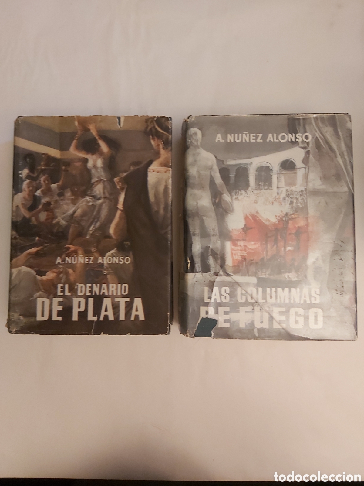 Libros de segunda mano: EL DENARIO DE PLATA LAS COLUMNAS DE FUEGO ALEJANDRO NU&Ntilde;EZ ALONSO PLANETA