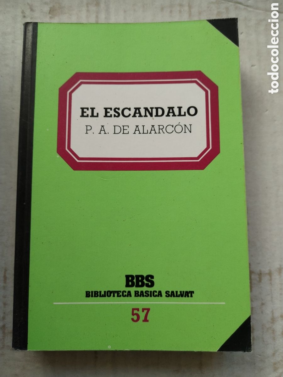 Libros de segunda mano: EL ESCANDALO/P. A. DE ALARCON