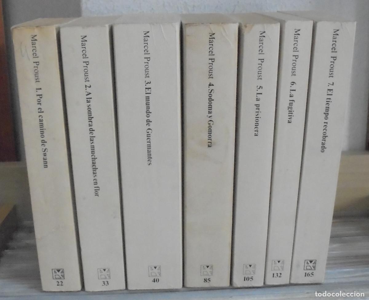 Libros de segunda mano: En busca del tiempo perdido, 7 tomos. Marcel proust