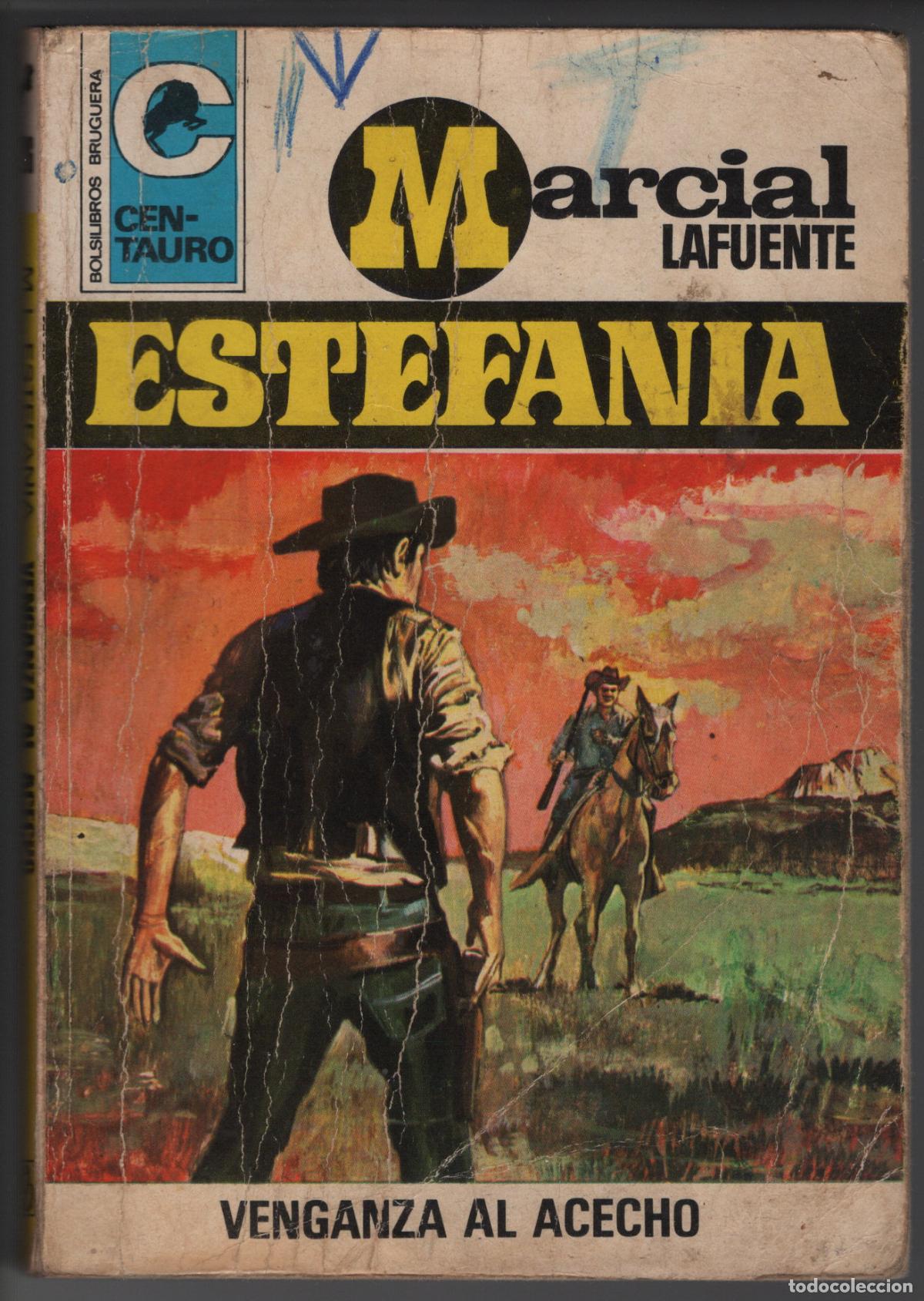 Libros de segunda mano: CENTAURO 206 - VENGANZA AL ACECHO - ESTEFANIA - BOLSILIBRO BRUGUERA