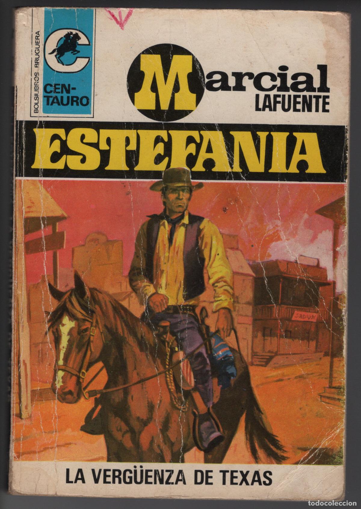 Libros de segunda mano: CENTAURO 156 - LA VERGUENZA DE TEXAS - ESTEFANIA - BOLSILIBRO BRUGUERA
