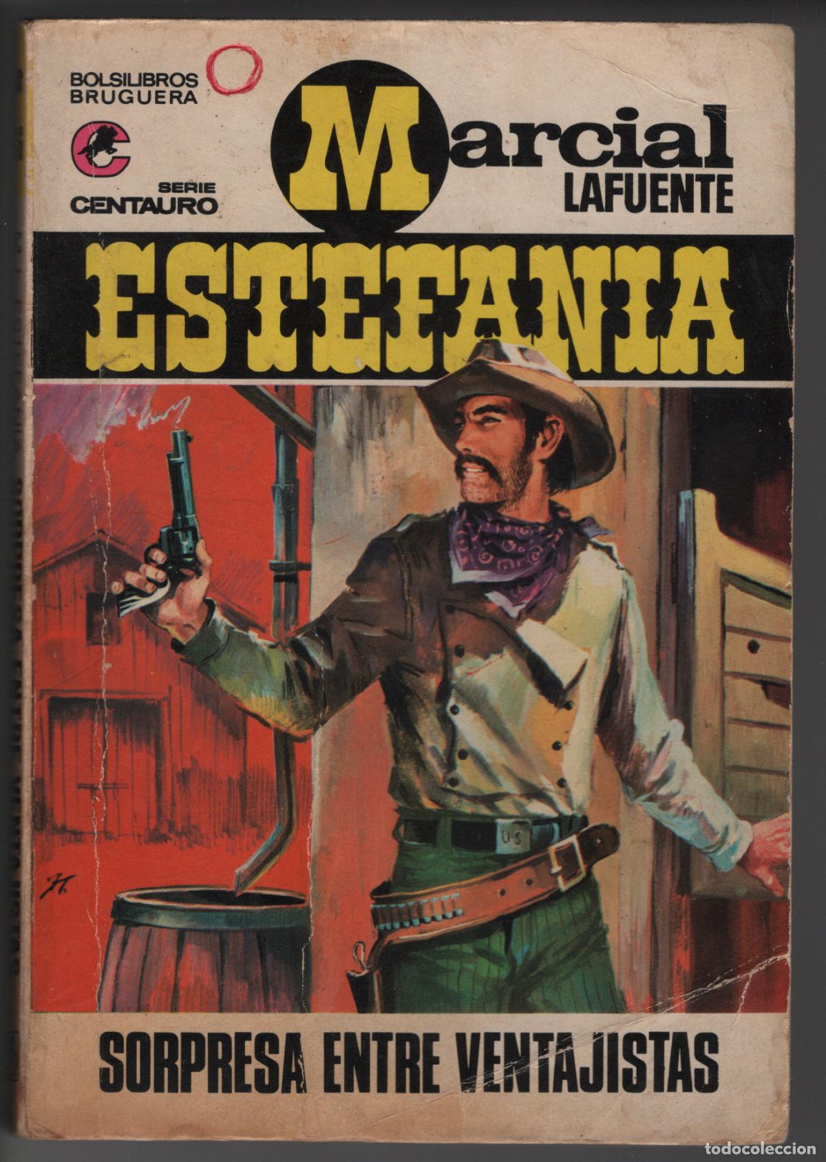 Libros de segunda mano: CENTAURO 117 - LUCHA DE MADEREROS - ESTEFANIA - BOLSILIBRO BRUGUERA