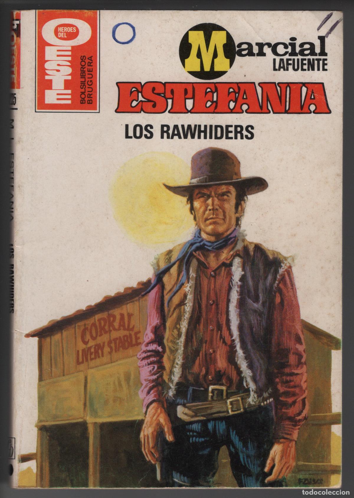 Second hand books: HEROES DEL OESTE 1235- LOS RAWHIDERS - ESTEFANIA - BOLSILIBRO BRUGUERA