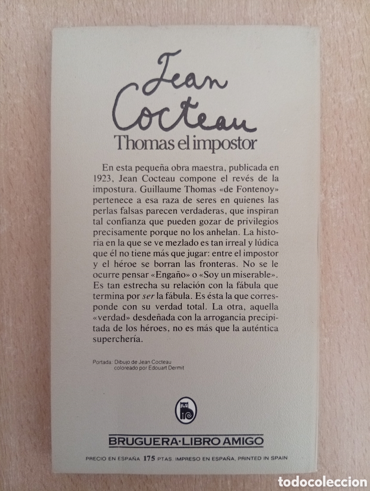 Libros de segunda mano: THOMAS EL IMPOSTOR. Jean Cocteau - Foto 2