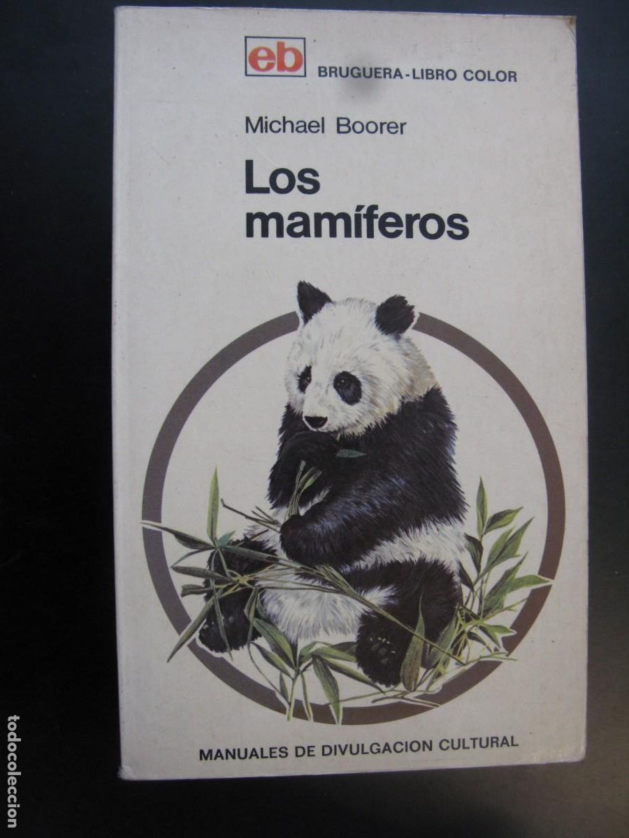 Libri di seconda mano: LOS MAM&Iacute;FEROS. MICHAEL BOORER. MANUALES DE DIVULGACI&Oacute;N CULTURAL. EDITOR BRUGUERA