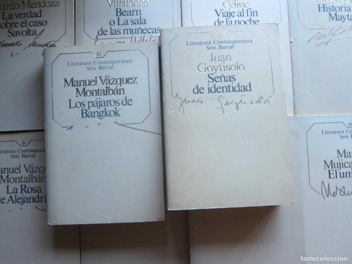 Libros de segunda mano: PACK SEIX BARRAL - NERUDA, VILLALONGA, MENDOZA, HUXLEY, MONTERO, M&Uacute;JICA LAINEZ...(SB) 12 UD. NOVELAS