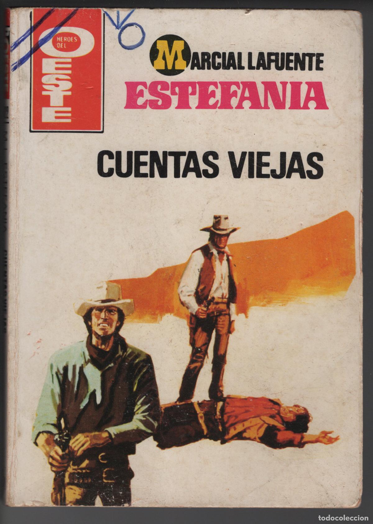 Libros de segunda mano: HEROES DEL OESTE 1122- CUENTAS VIEJAS - ESTEFANIA - BOLSILIBRO BRUGUERA