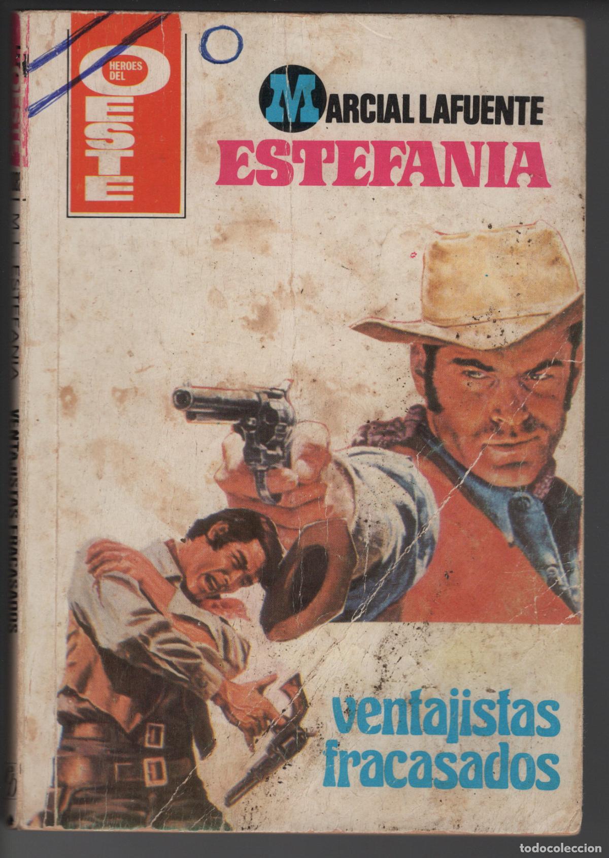 Libros de segunda mano: HEROES DEL OESTE 1082- VENTAJISTAS FRACASADOS - ESTEFANIA - BOLSILIBRO BRUGUERA