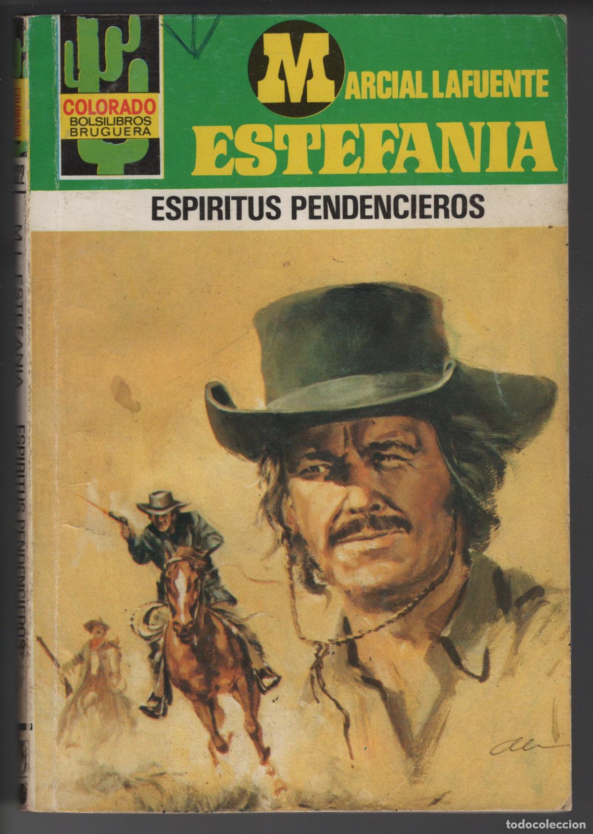 Libros de segunda mano: COLORADO 1322 - ESPIRITUS PENDENCIEROS - ESTEFANIA - BOLSILIBRO BRUGUERA