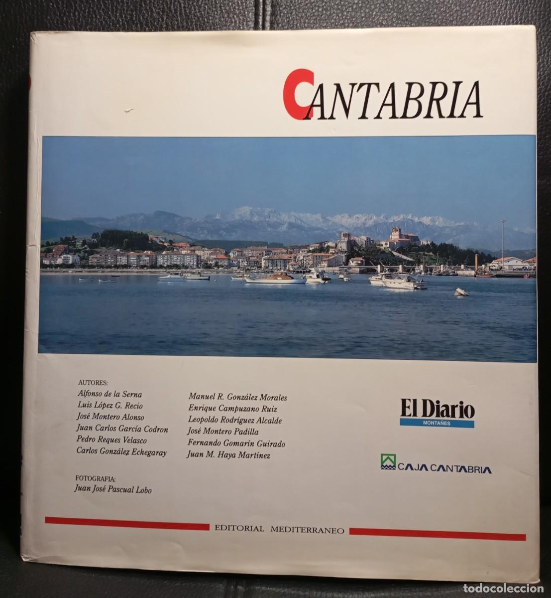Libros de segunda mano: CANTABRIA - LIBRO - TAPA DURA - DIARIO MONTA&Ntilde;ES - EDITORIAL MEDITERRANEO - 1992