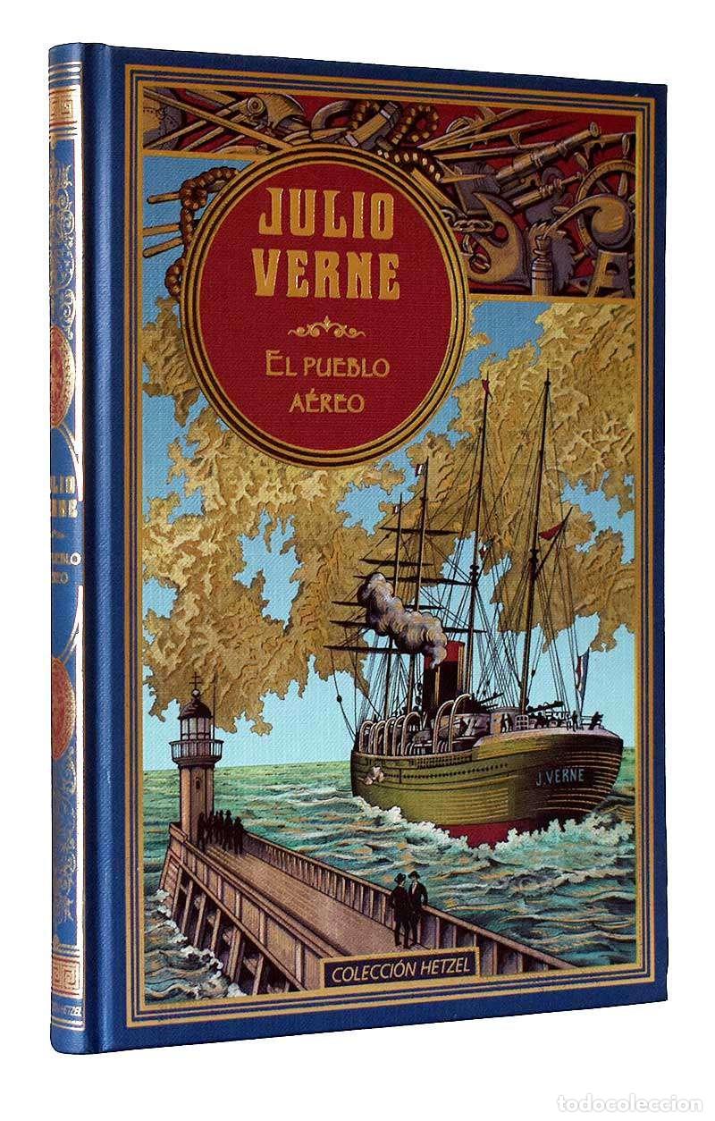 Libros de segunda mano: El pueblo a&eacute;reo - Julio Verne