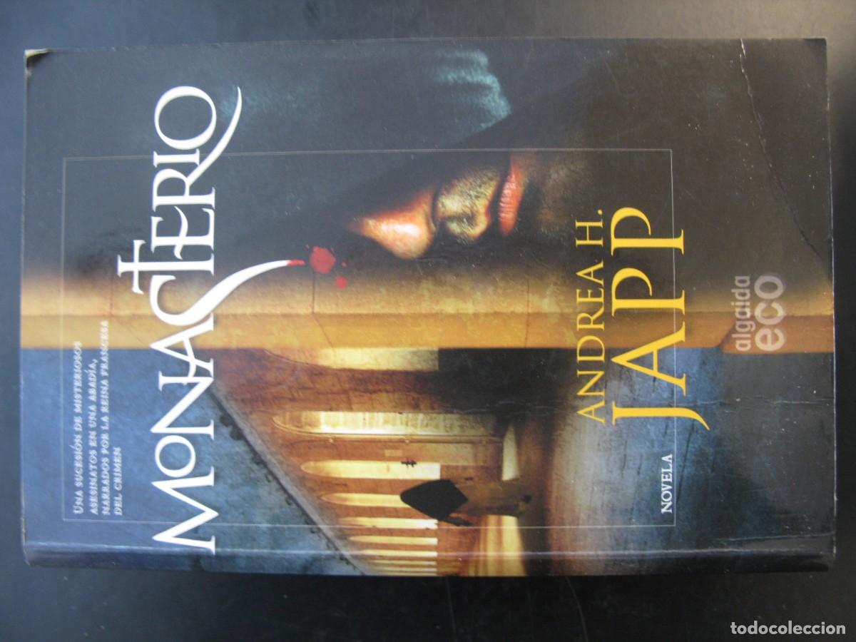 Libros de segunda mano: MONASTERIO - ANDREA H. JAPP - MISTERIOS ASESINATOS EN UNA ABAD&Iacute;A