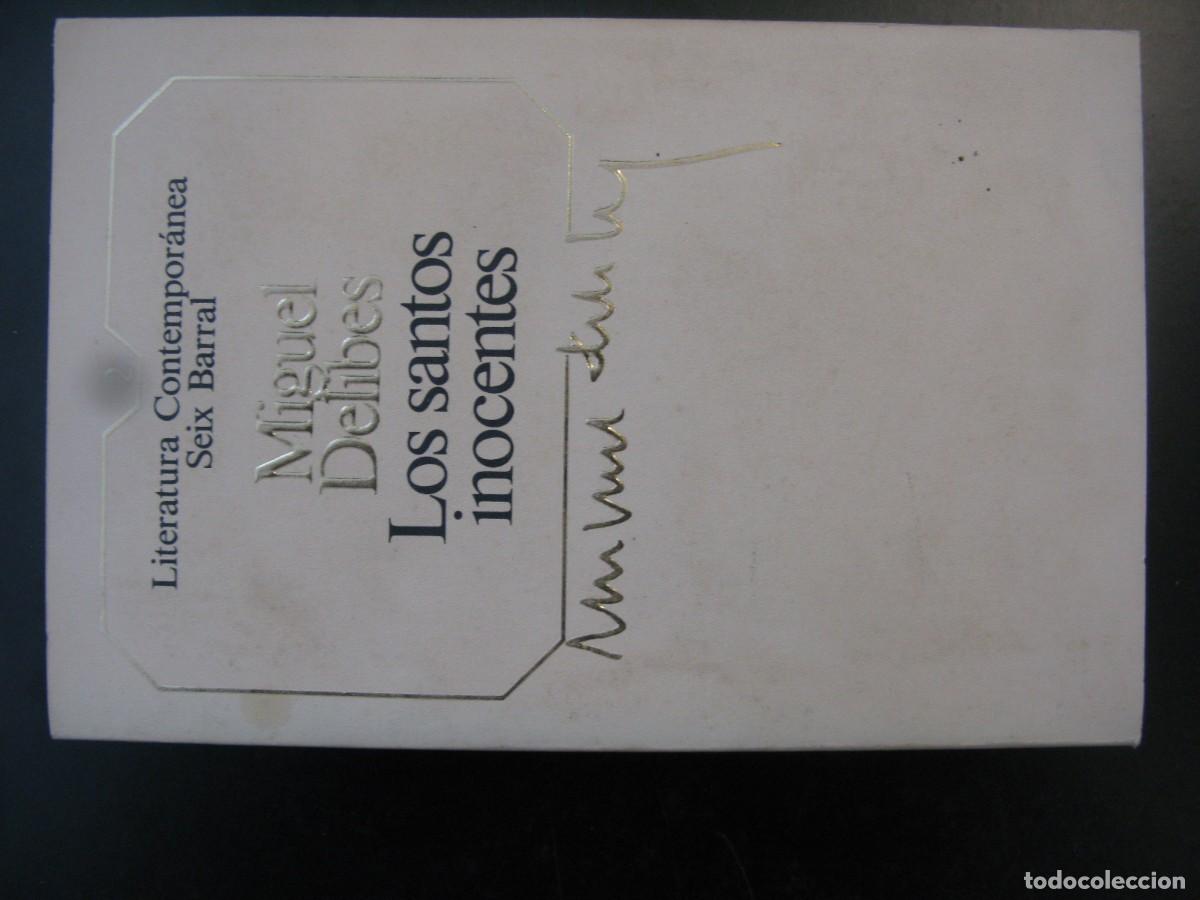 Libros de segunda mano: LOS SANTOS INOCENTES. MIGUEL DELIBES.