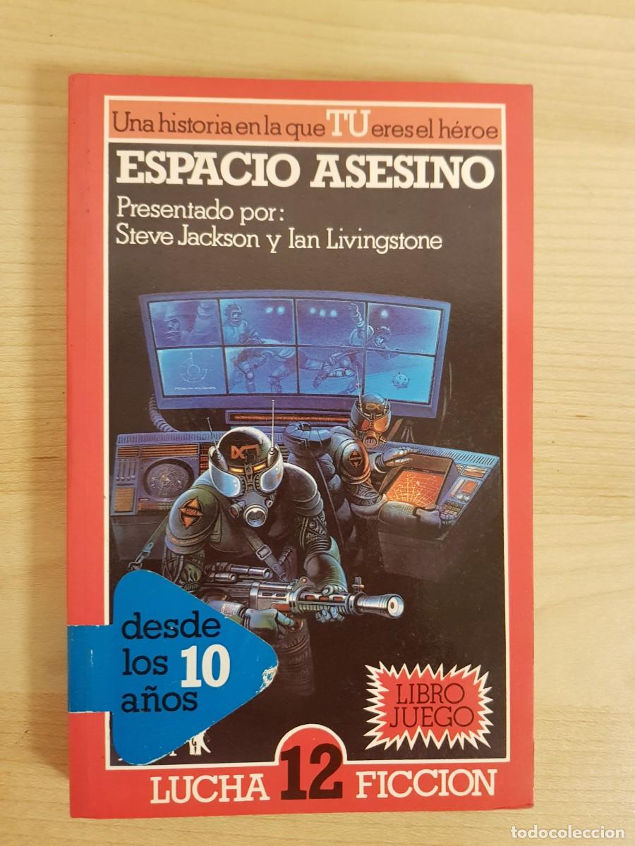 Libros de segunda mano: Espacio Asesino Lucha Ficcion Ediciones Altea Primera Edicion 1985 Penguin Books
